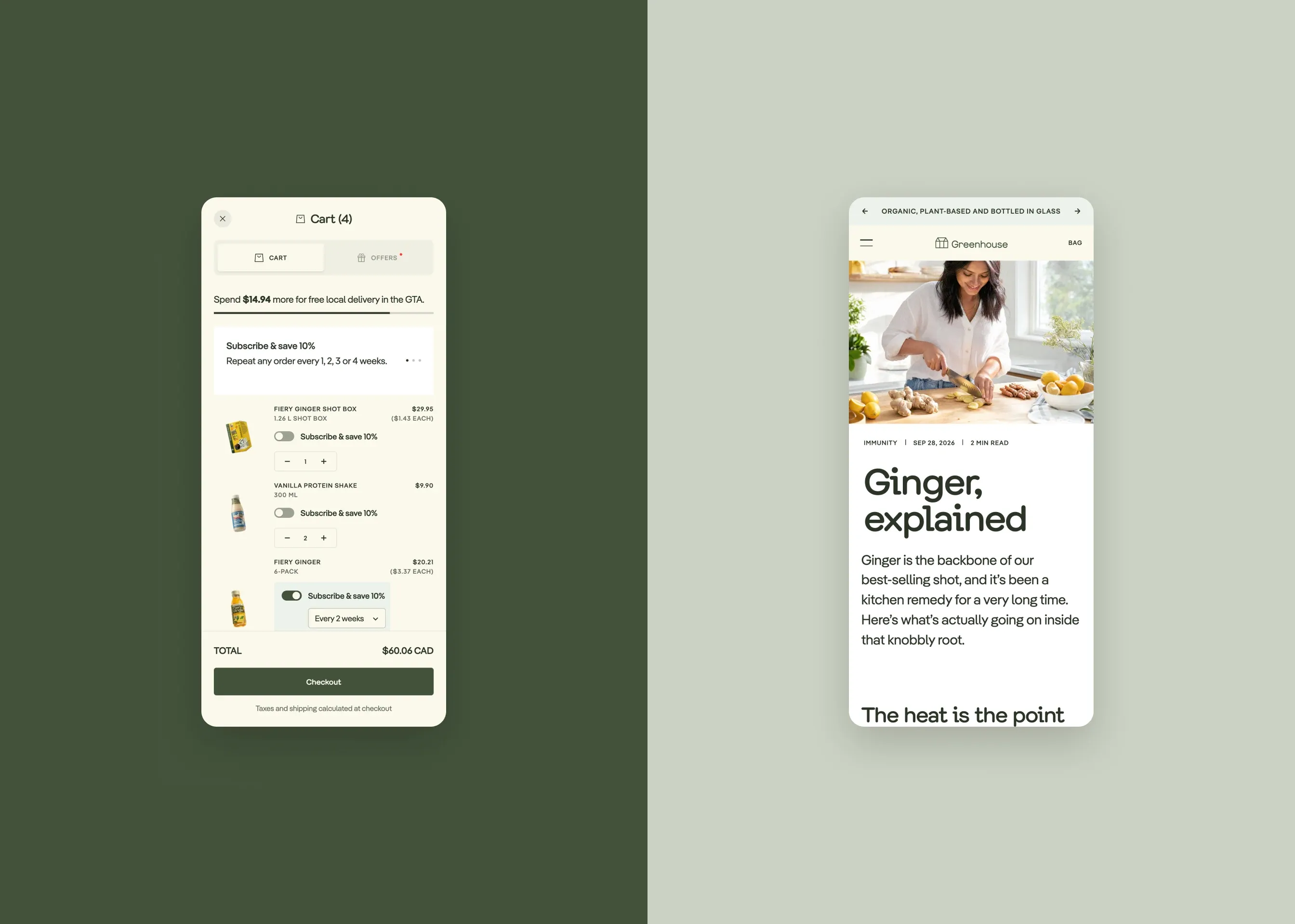Greenhouse — mobile cart; mobile journal article